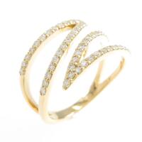 【リメイク】K18YG ダイヤモンドリング