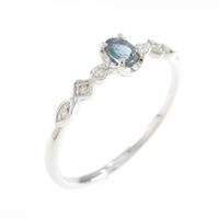 K18WG アレキサンドライトリング