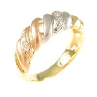 K18YG／PT／K18PG ダイヤモンドリング