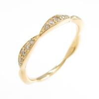 K18YG ダイヤモンドリング