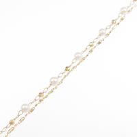 K18YG アコヤパールブレスレット