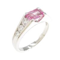 PT ピンクサファイヤリング