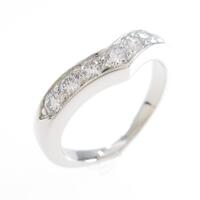 ティファニー Vバンド リング