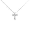 PT クロス ダイヤモンドネックレス