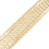 K18YG ダイヤモンドブレスレット