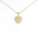K18YG／750YG ハート ダイヤモンドネックレス