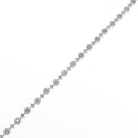 K18WG ダイヤモンドブレスレット