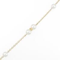 K18YG アコヤパールブレスレット