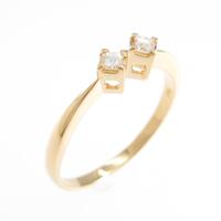 K18YG ダイヤモンドリング