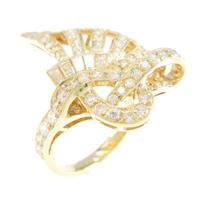 750YG ダイヤモンドリング