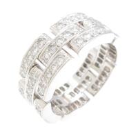 カルティエ マイヨンパンテール フルダイヤ リング