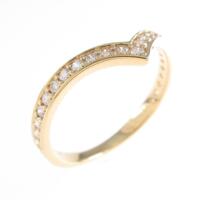 【リメイク】K18YG ダイヤモンドリング