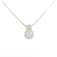 【新品】K18YGダイヤモンドネックレス 0．314ct・E・SI2・GOOD