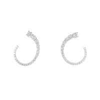 【リメイク】K18WG ダイヤモンドピアス