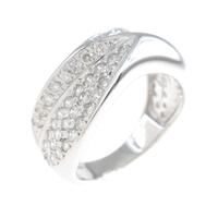 K18WG ダイヤモンドリング