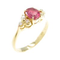 K18YG ルビーリング