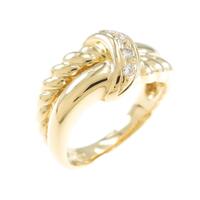 K18YG ダイヤモンドリング