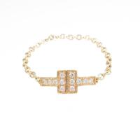 ティファニー T トゥー チェーン リング