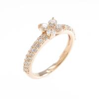 ポンテヴェキオ フラワー ダイヤモンド ピンキーリング