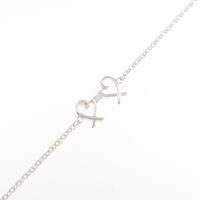 ティファニー ダブルラビングハート ブレスレット