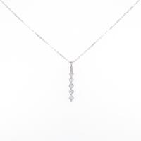 K18PG ダイヤモンドネックレス