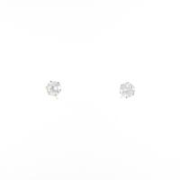 【リメイク】K18YG ソリティア ダイヤモンドピアス