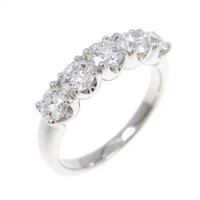 【リメイク】プラチナダイヤモンドリング 1．074ct・D・VS1?2・3EXT?EXT