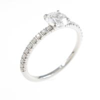 カルティエ ダイヤモンドリング 0．41ct・F・VVS2・3EXT