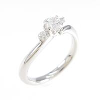 プラチナダイヤモンドリング 0．307ct・D・VS1・EXT・H＆C