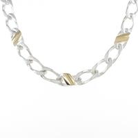 ティファニー 925／750YG ネックレス