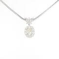 プラチナダイヤモンドネックレス 1．156ct・VLY・SI1・オーバルカット