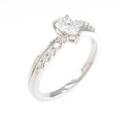プラチナダイヤモンドリング 0．31ct・D・IF・ペアシェイプ