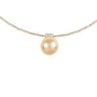 K18YG シロチョウパールネックレス