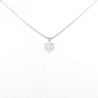 【新品】プラチナダイヤモンドネックレス 0．52ct・E・SI2・3EXT