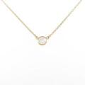 ティファニー バイザヤード ネックレス 0．19ct・E・VVS2・3EXT
