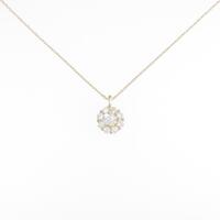 【リメイク】K18YG ダイヤモンドネックレス