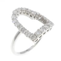 グッチ ハート ダイヤモンドリング