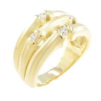 K18YG ダイヤモンドリング