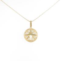 【リメイク】K18YG ダイヤモンドネックレス