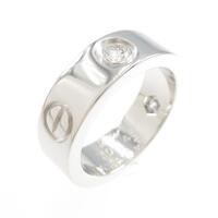 カルティエ ラブ リング ハーフダイヤ