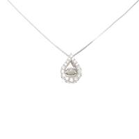 【新品】プラチナダイヤモンドネックレス 0．360ct・F・SI1・VG