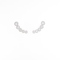 【リメイク】K18WG ダイヤモンドピアス