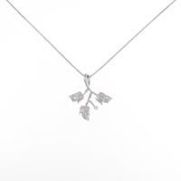 750WG／K18WG ダイヤモンドネックレス