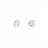 【リメイク】K18YG／ST ダイヤモンドピアス 0．308ct・0．315ct・G・SI1・VG