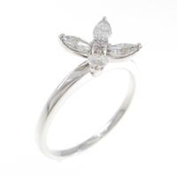 K18WG ダイヤモンドリング