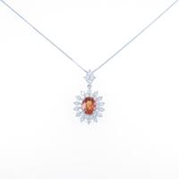 PT ガーネットネックレス