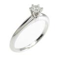 ティファニー クラシックソリティア リング 0．18ct・F・VVS1・3EXT