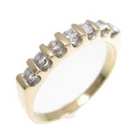 18KYG ダイヤモンドリング