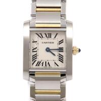 カルティエ W51007Q4 タンクフランセーズ コンビ SSxYG クォーツ
