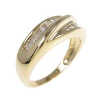 K18YG ダイヤモンドリング